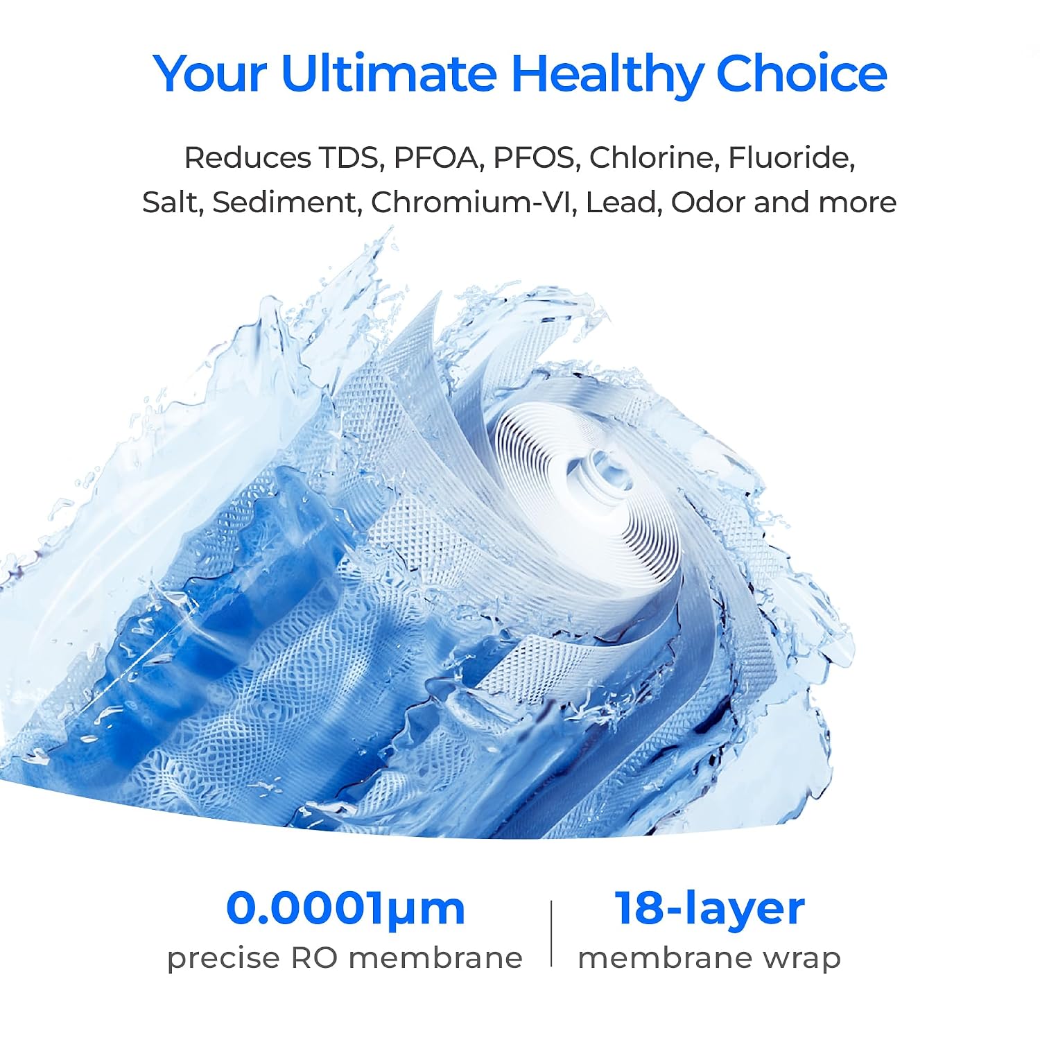 Detalle 2 de Waterdrop X16 Tankless Reverse Osmosis System