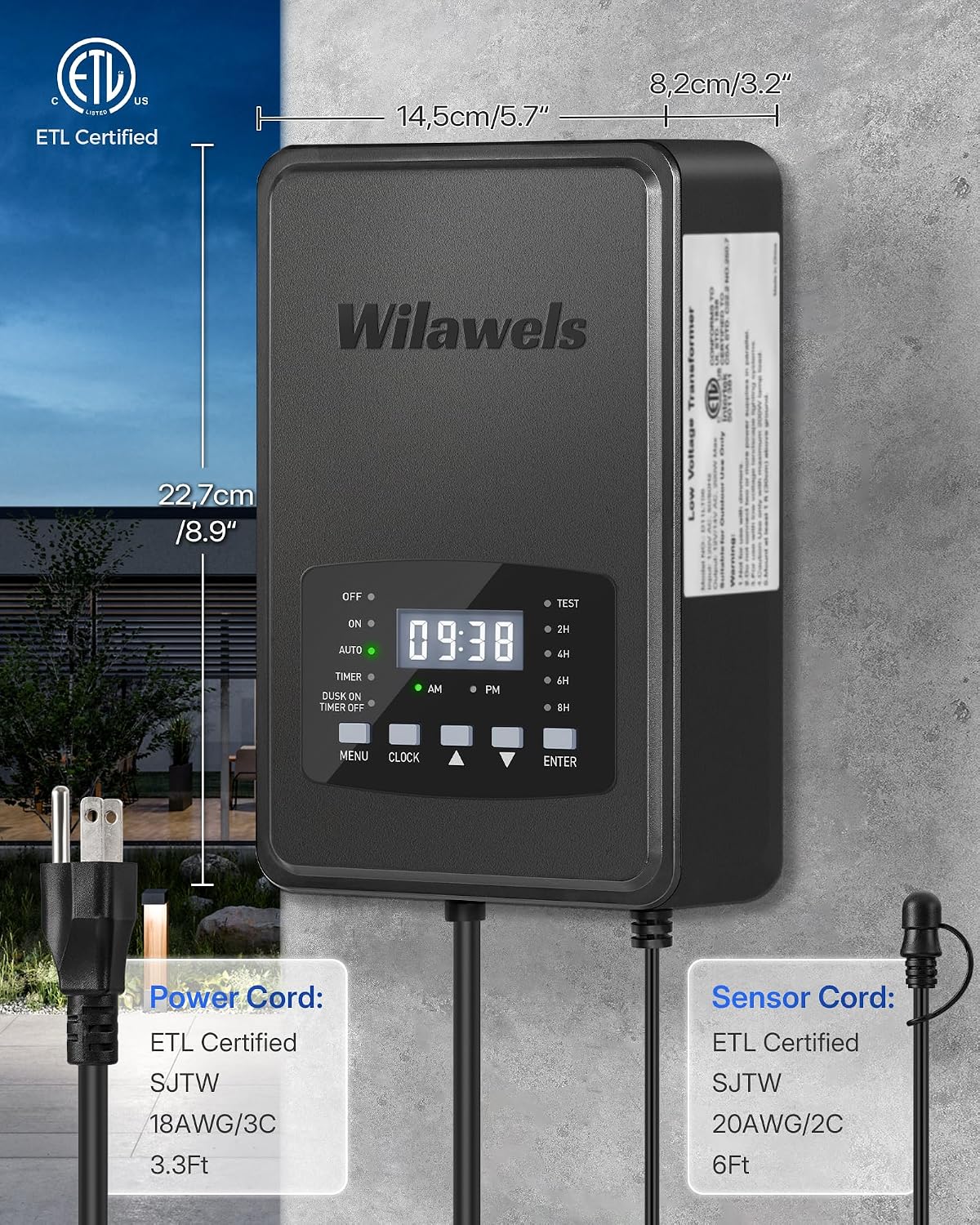 Thumbnail 6 de WILAWELS Low-Voltage Landscape Transformer 300W