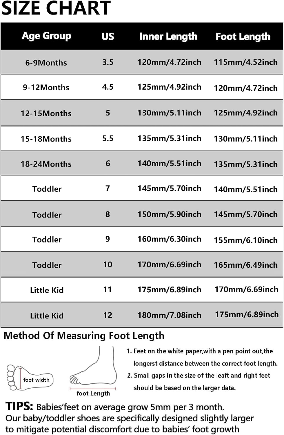 Detalle de MORENDL Toddler Barefoot Sneakers for Baby Boys & Girls (Breathable, Non-Slip, Machine Washable)