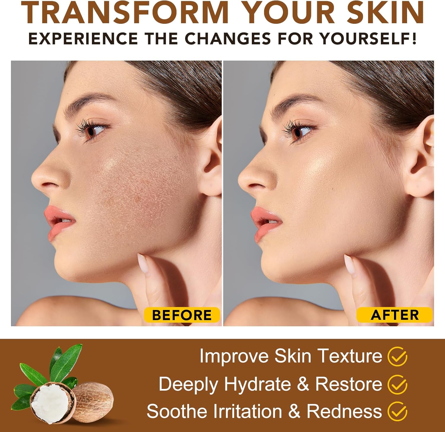 Thumbnail 4 de Beurre de Karité Pur 220g – Hydratant Visage & Corps, Huile et Cheveux