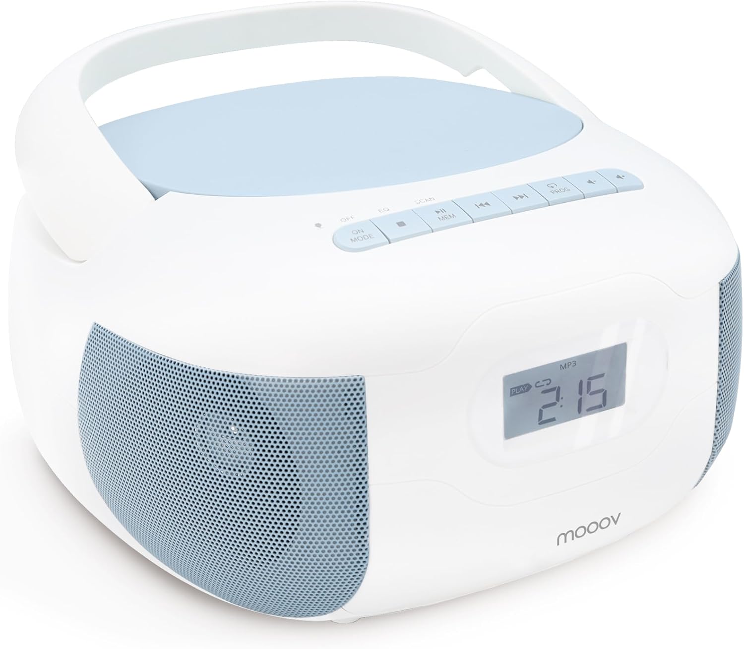 Detalle de Metronic Himmelsk 477187 bärbar CD-radio med Bluetooth, USB och FM