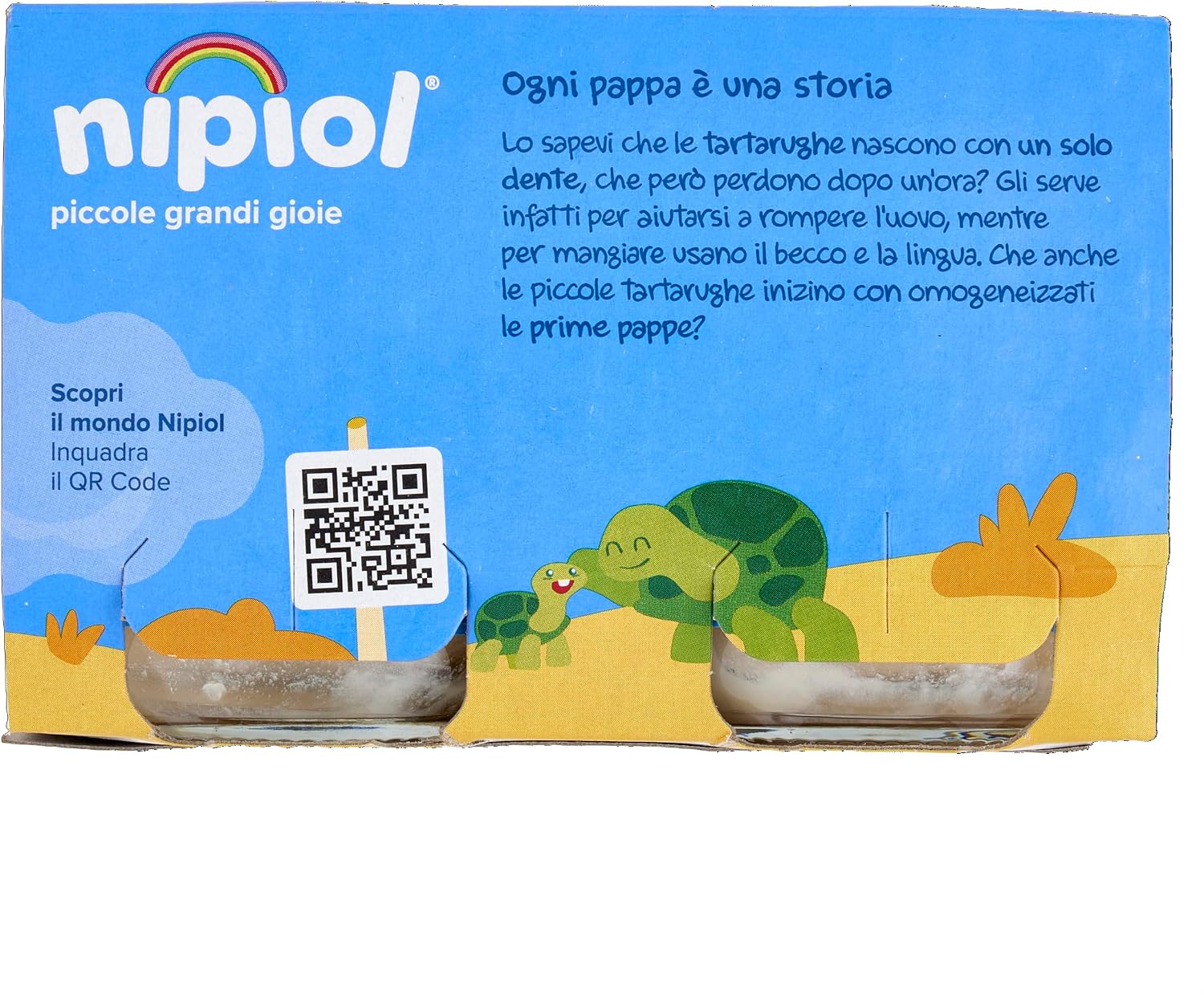 Detalle de Nipiol Omogeneizzato Coniglio - 12 confezioni da 2x120 g