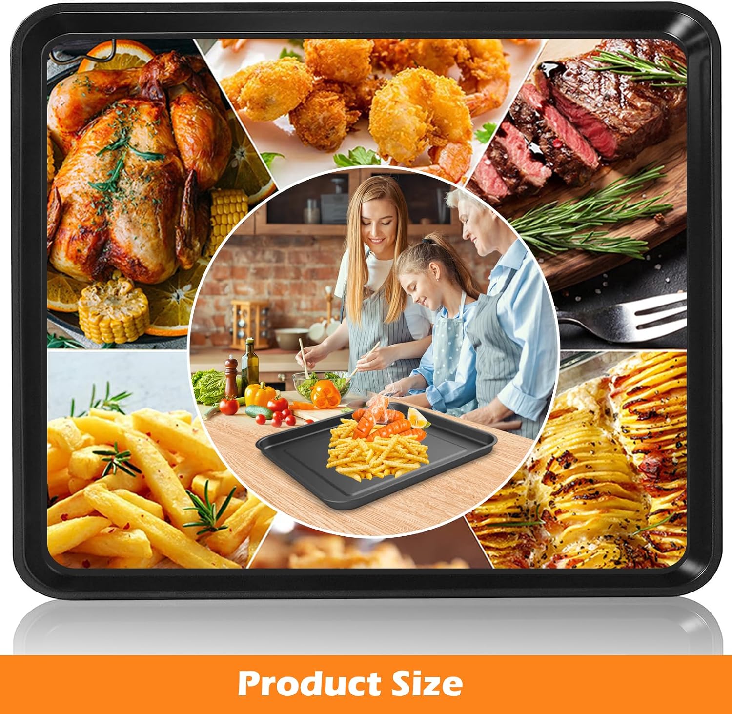 Thumbnail 6 de GWY Air Fryer Replacement Tray 13.6 x 11.6 inches