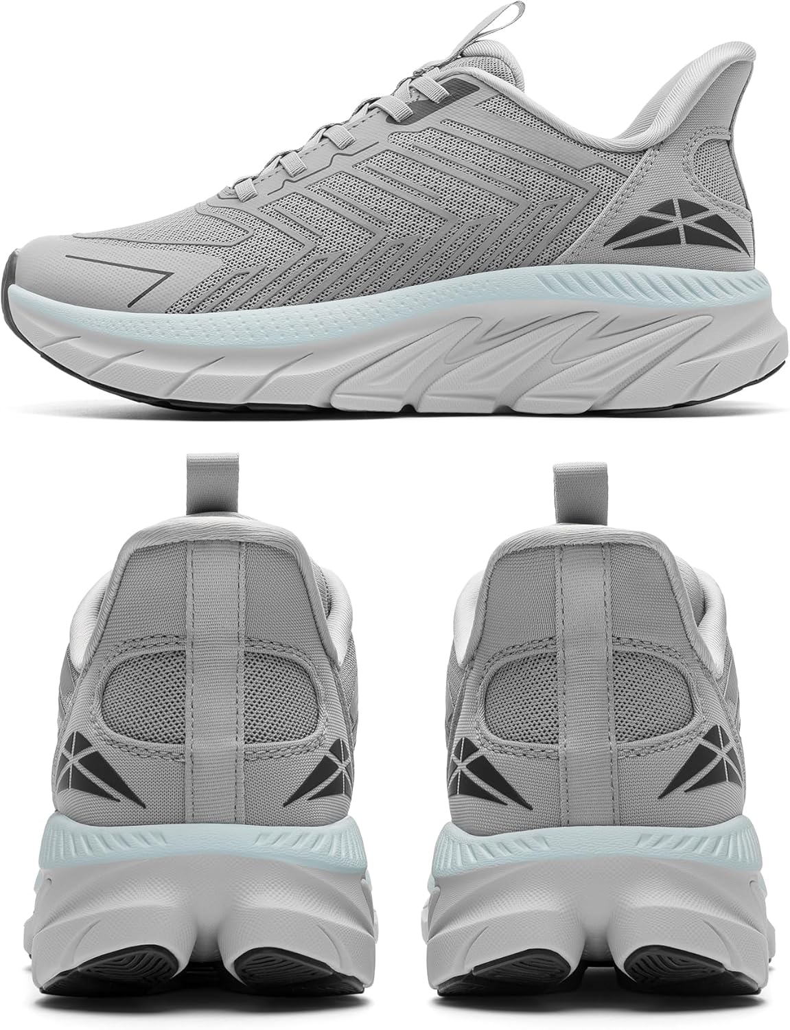 Thumbnail 6 de ALLSWIFIT Women’s Slip-On Athletic Walking Shoes (Cushy, Breathable, Non-Slip)