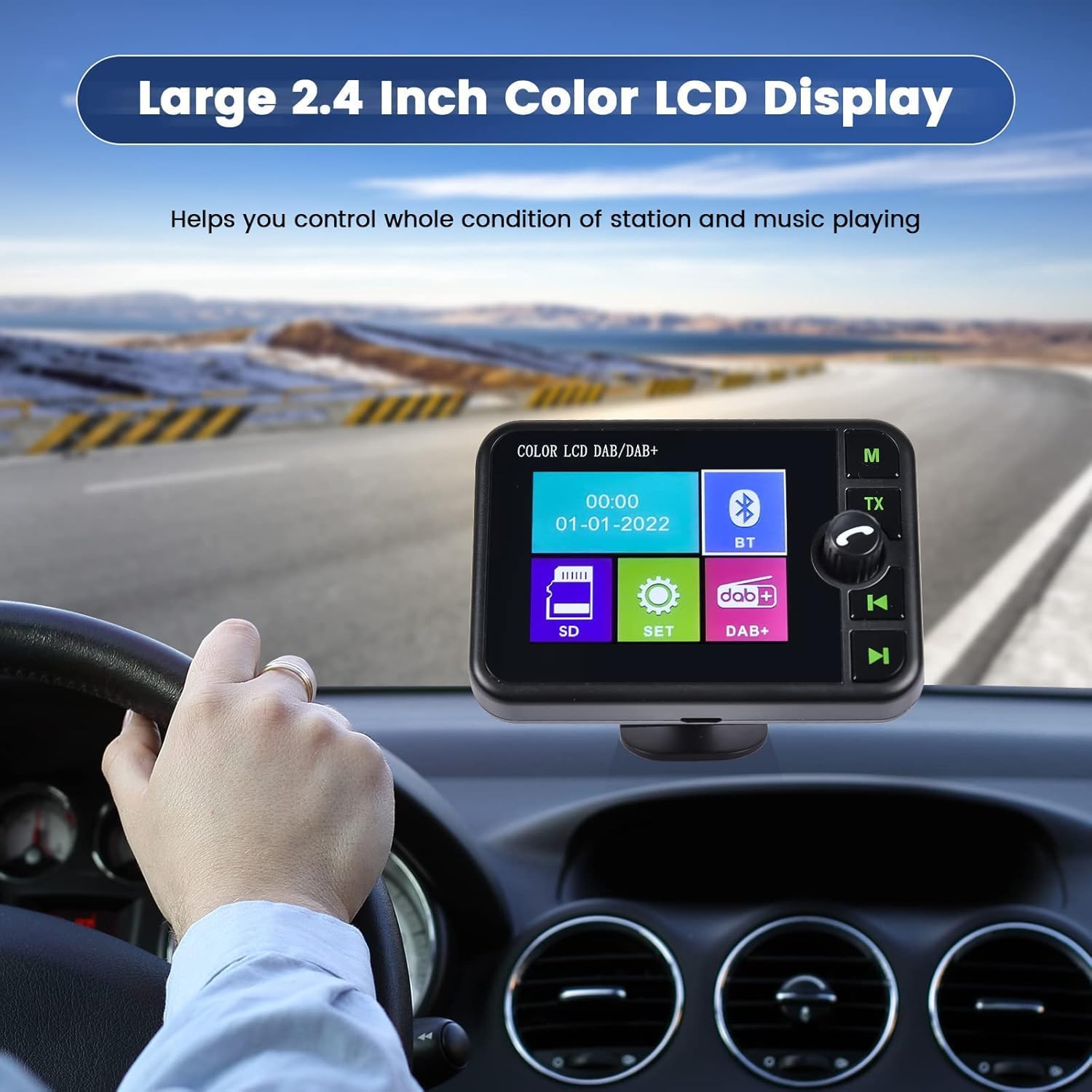Detalle 2 de Hikity Radio DAB 2,4"