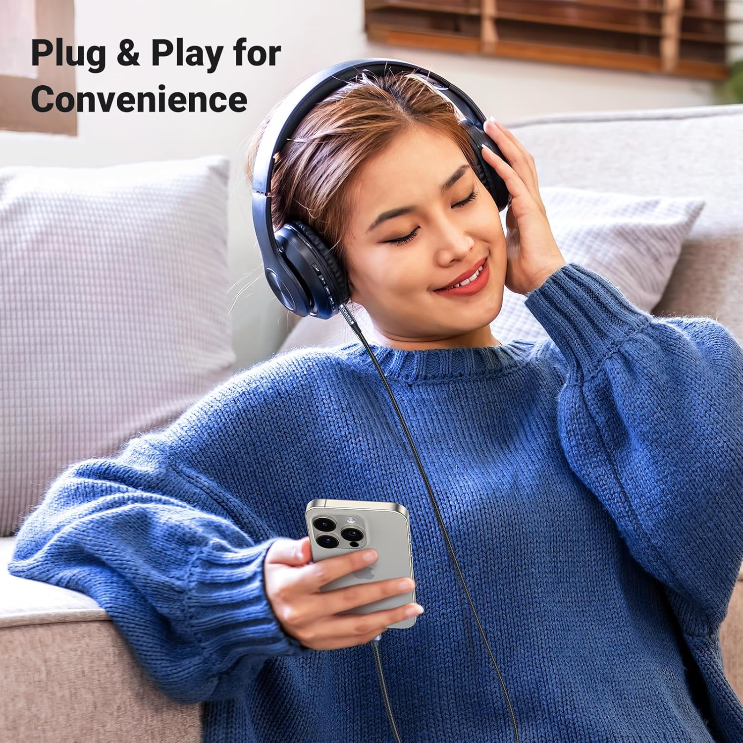 Thumbnail 3 de UGREEN USB C to Aux Cable 1m DAC audio adapter