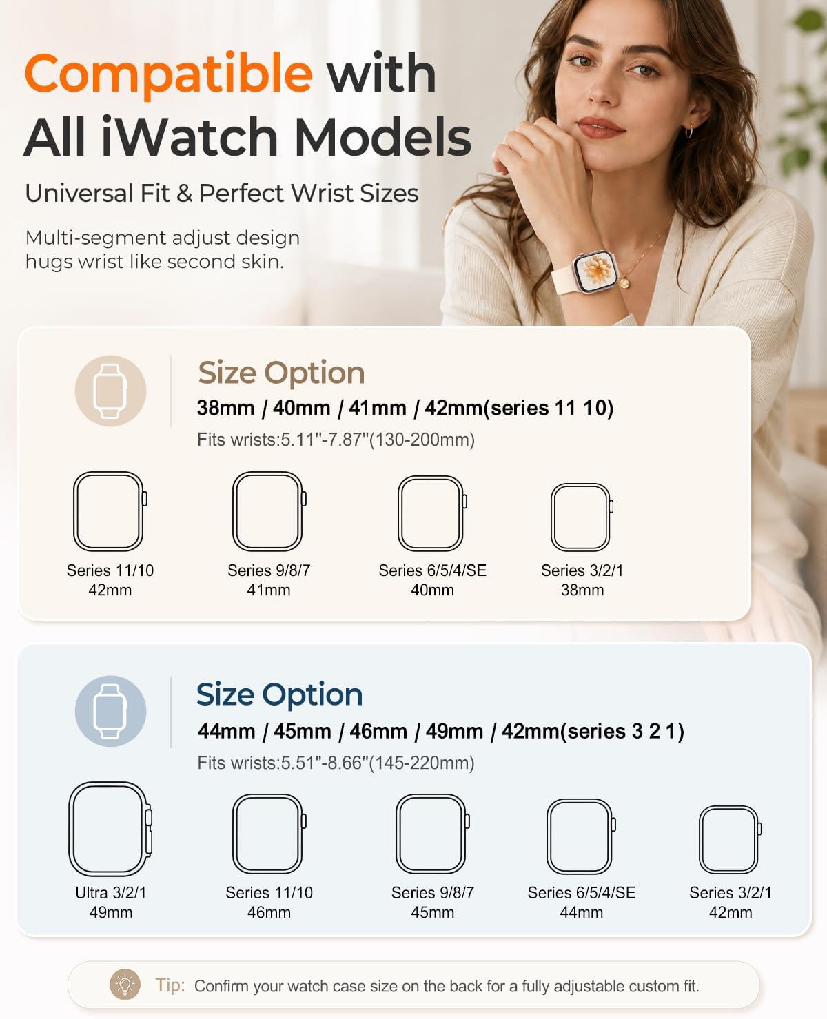 Thumbnail 5 de TreasureMax Magnetic Silicone Sport Band for Apple Watch: Universal 38–49mm, All-Day Comfort