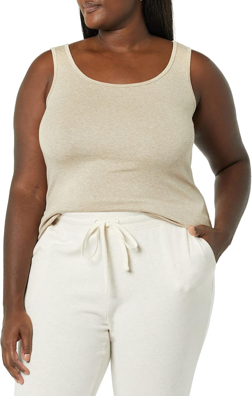 Detalle de Amazon Essentials Damen Tanktop Übergröße