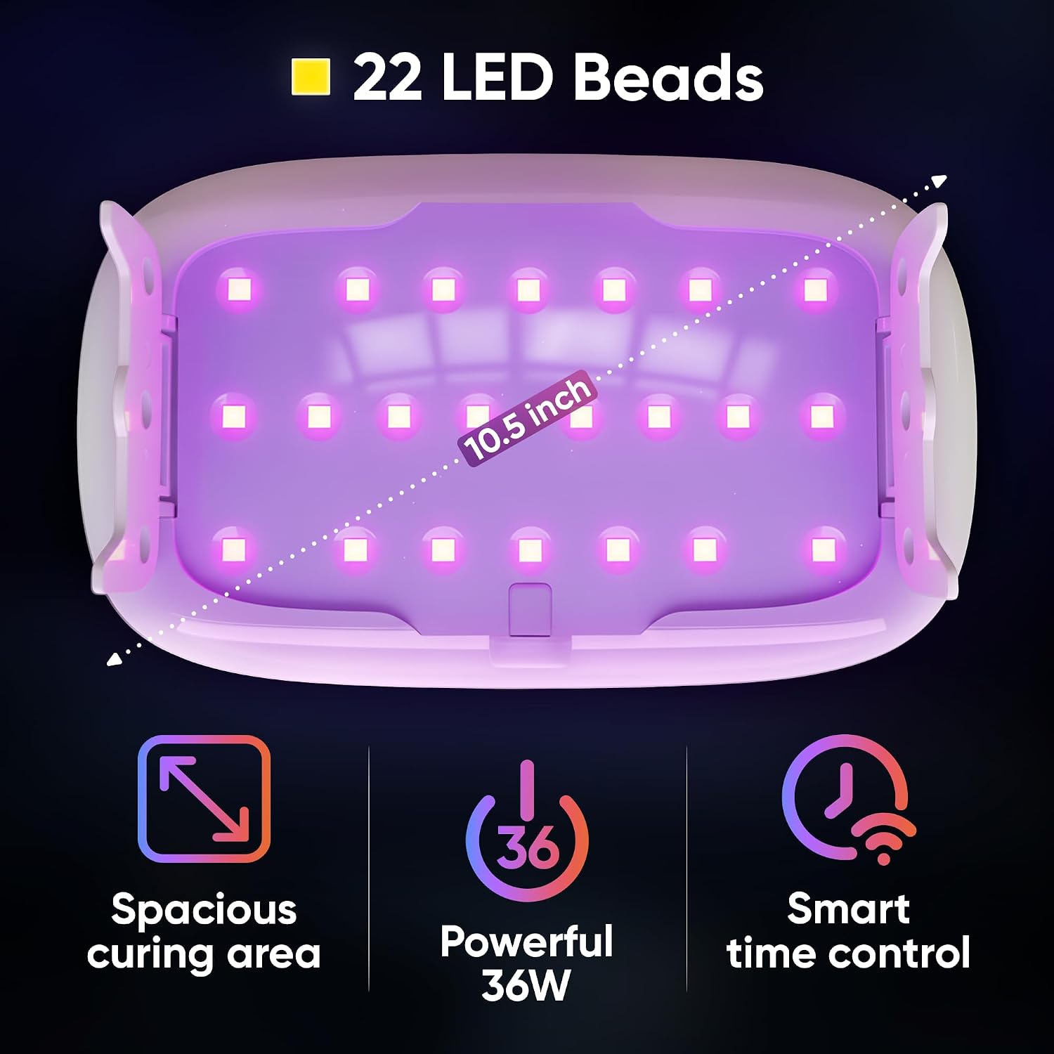 Thumbnail 4 de CRAFT RESIN UV-Harz-Set mit Lampe – 3 x 100 g kristallklares UV-Epoxidharz + 36W Lampe (22 LEDs) für Schmuck & DIY