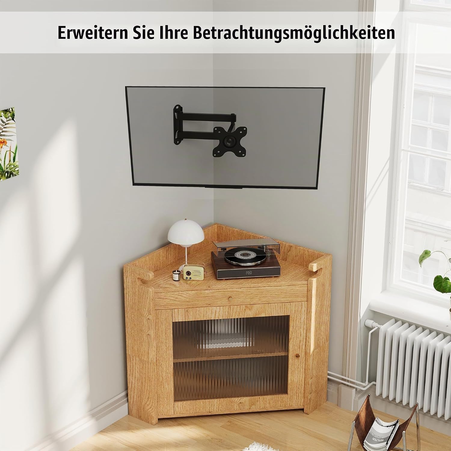 Thumbnail 6 de BONTEC Monitor Wandhalterung 13–30 Zoll, schwenkbar