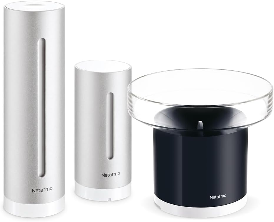 Detalle de Netatmo Stazione meteorologica esterna con pluviometro