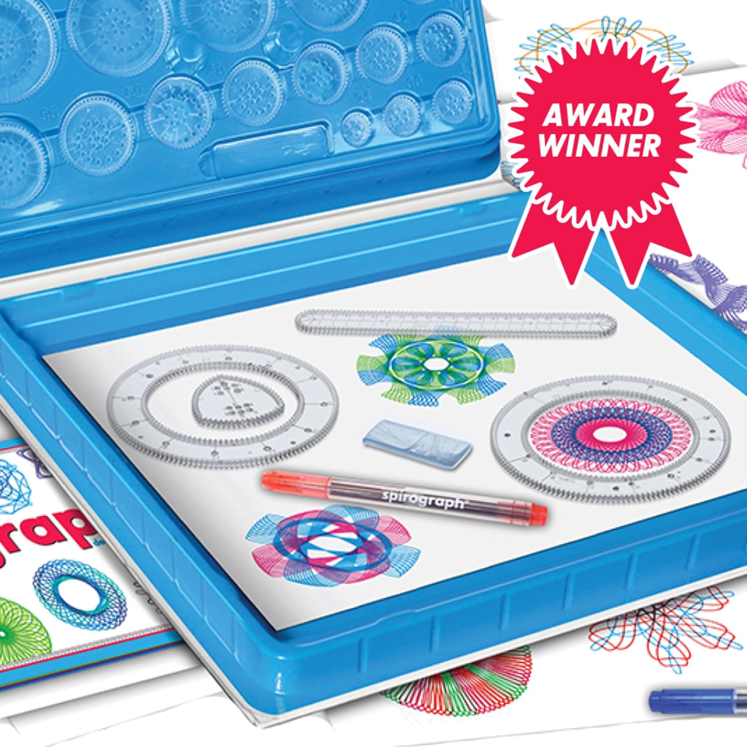 Thumbnail 5 de Spirograph Deluxe Set Spiral Art Kit 8+ 🎨