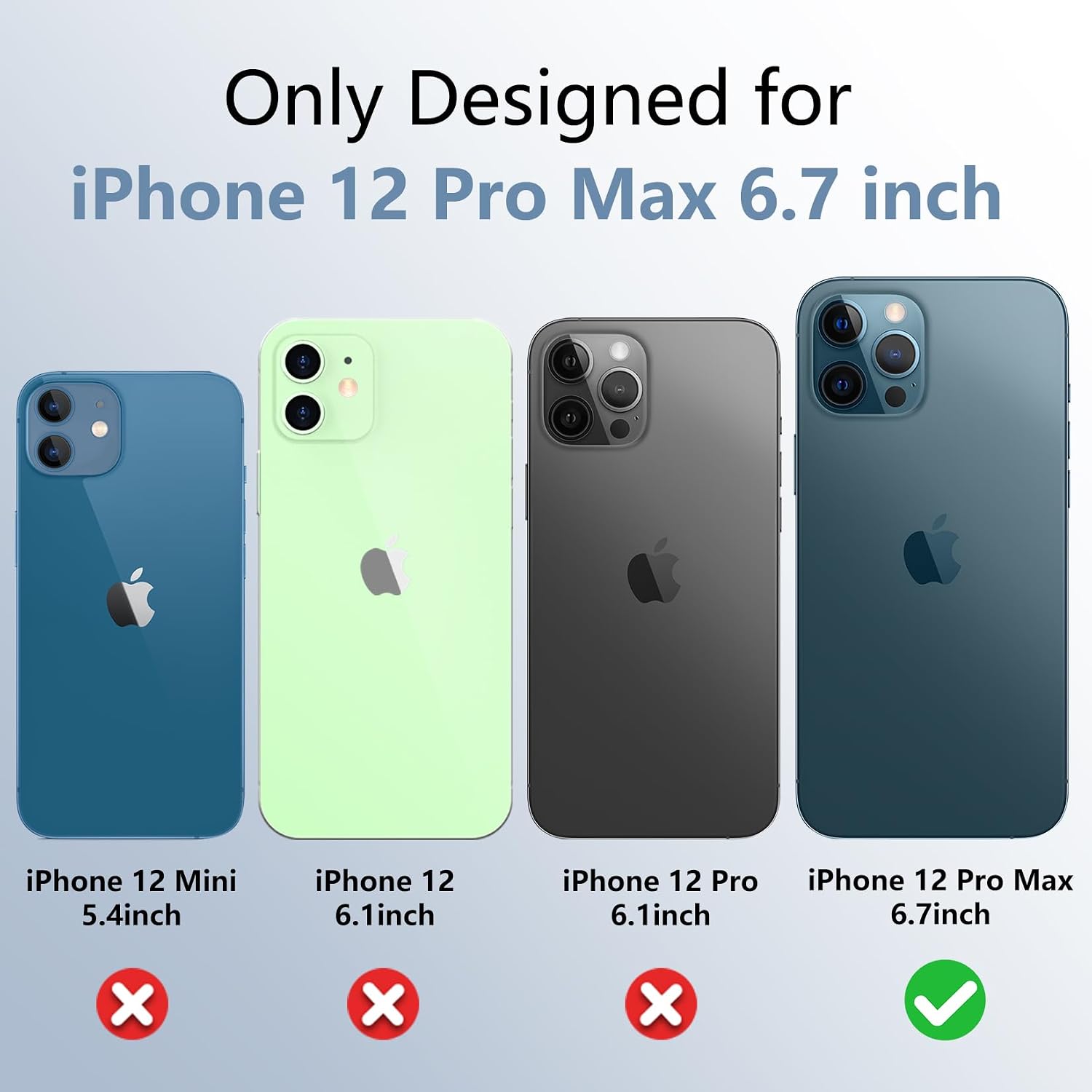 Detalle 2 de SPIDERCASE KZ-01 Clear TPU Case for iPhone 12 Pro Max, Slim and Shock-Absorbent