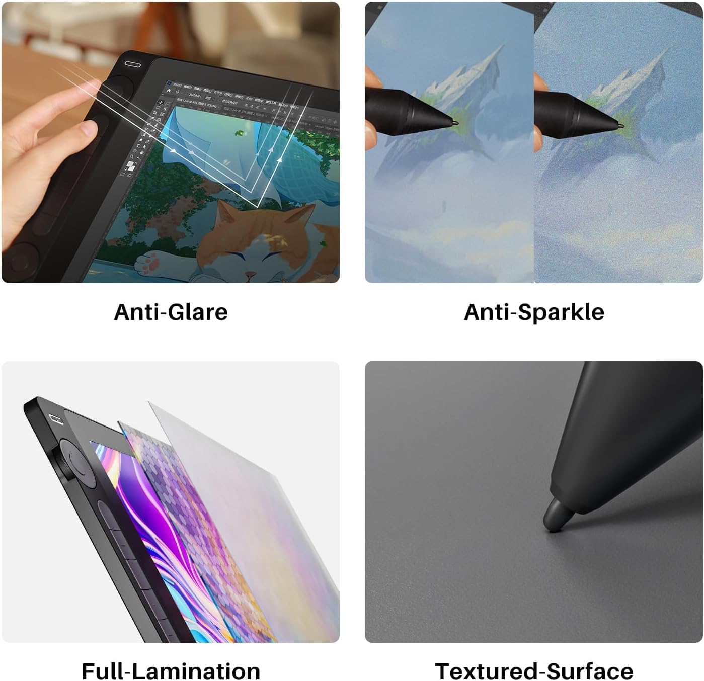 Thumbnail 3 de Huion Kamvas 16 (Gen 3) 15.8-inch 2.5K QHD drawing tablet with screen