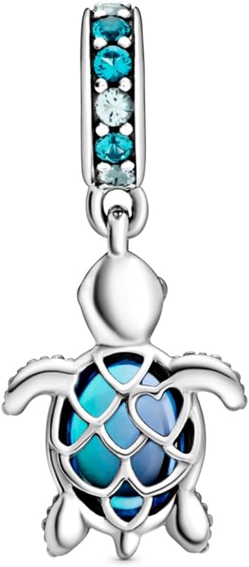 Detalle 2 de Pandora Meeresschildkröte Murano-Glas Charm