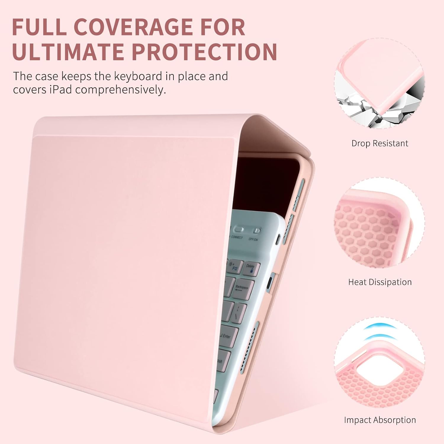 Detalle de CC Store Case keyboard for iPad Air 11