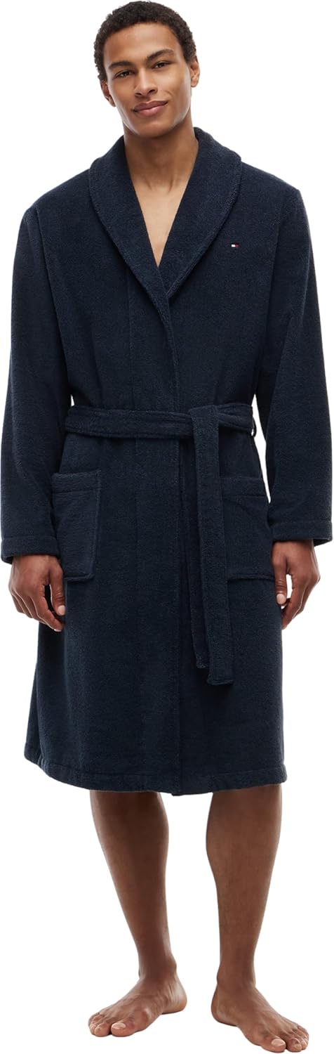 Thumbnail 3 de Tommy Hilfiger Men's Towelling Robe/Dressing Gown
