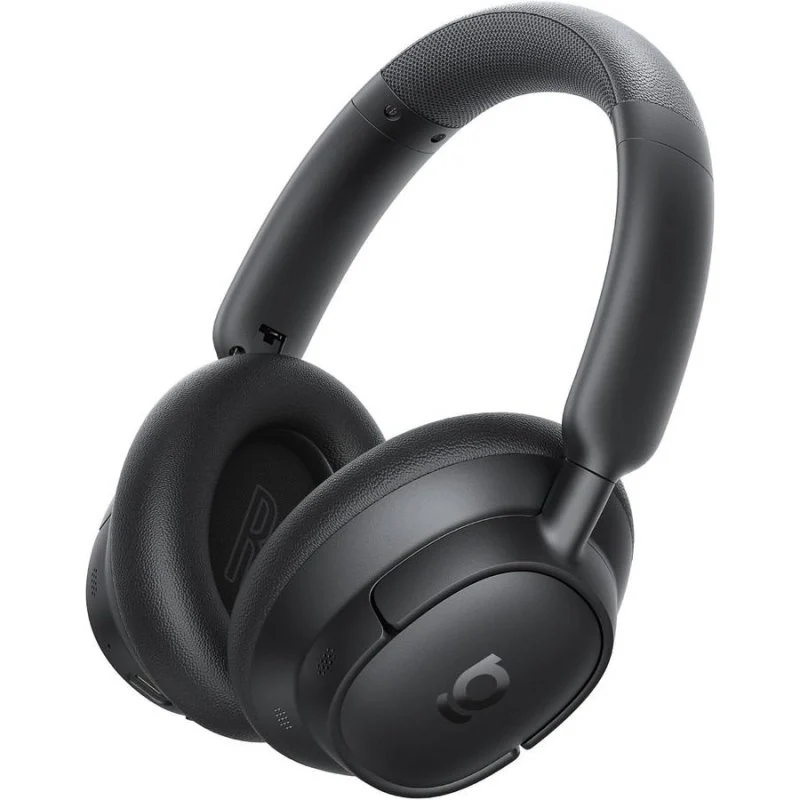 Detalle de Baseus Bass BH1 NC: auriculares inalámbricos con ANC híbrida y sonido potente en negro