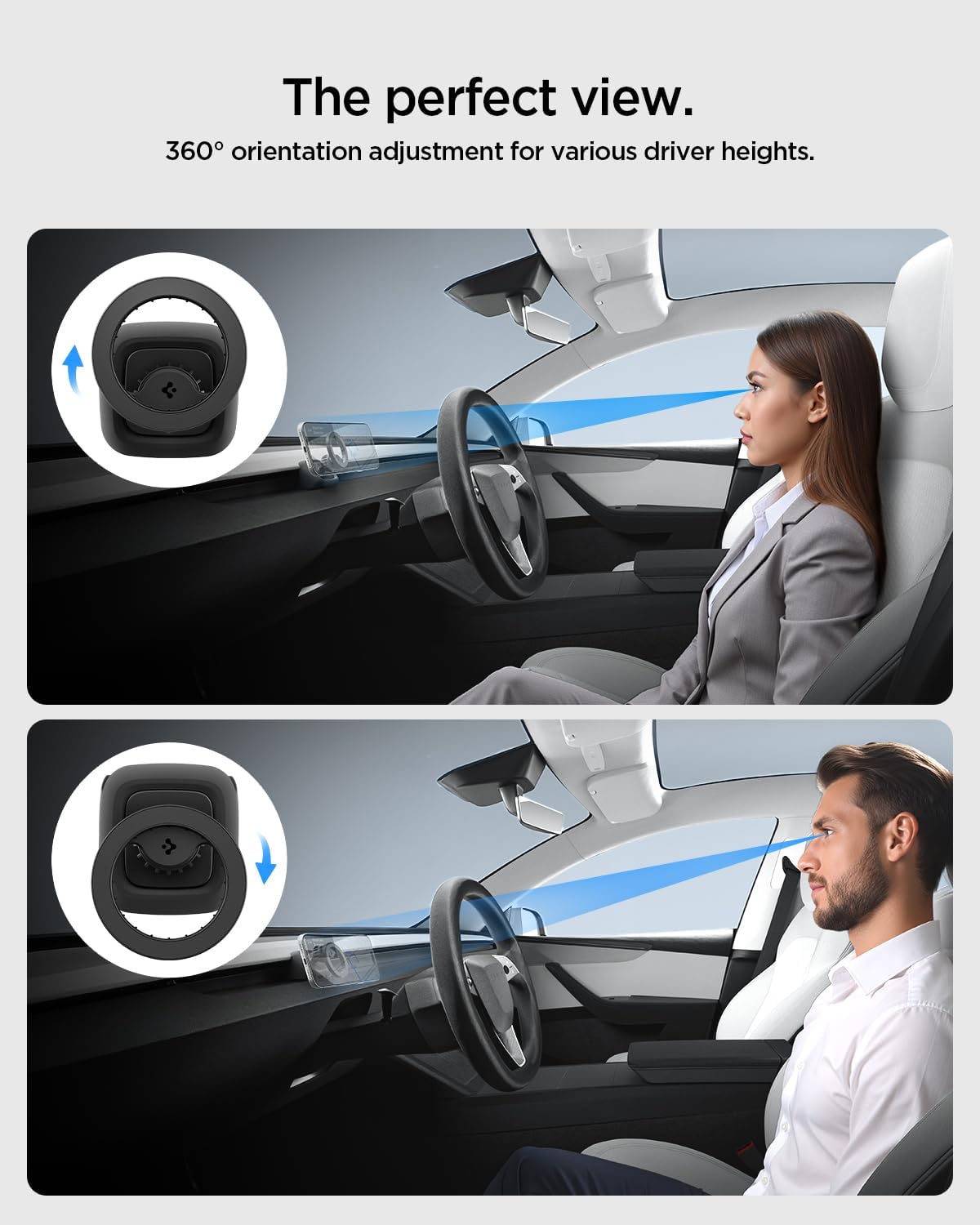 Thumbnail 5 de Spigen Porta Cellulare Auto MagSafe per presa d’aria Tesla Model Y Juniper 2025 e Model 3 Highland 2024 (ECCETTO Performance escluso)