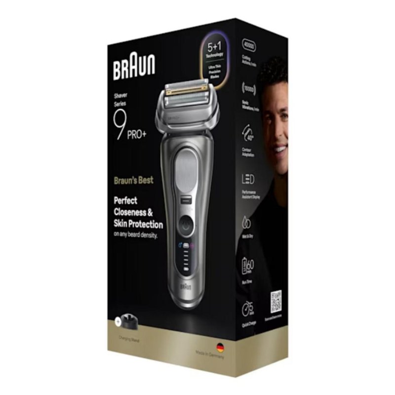 Thumbnail 3 de Braun Series 9 Pro+ 9615s: afeitado preciso y cómodo, sin cables