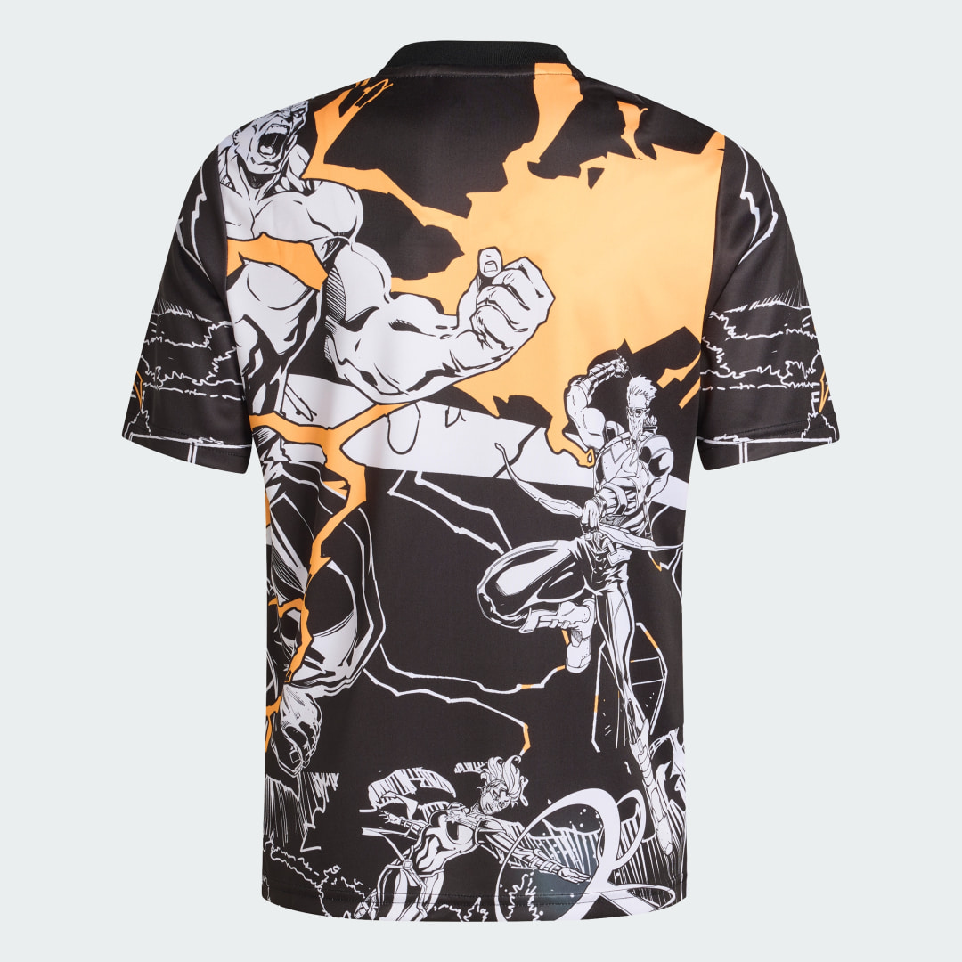 Detalle 2 de Camiseta All Blacks Marvel Captain's Run - Adidas