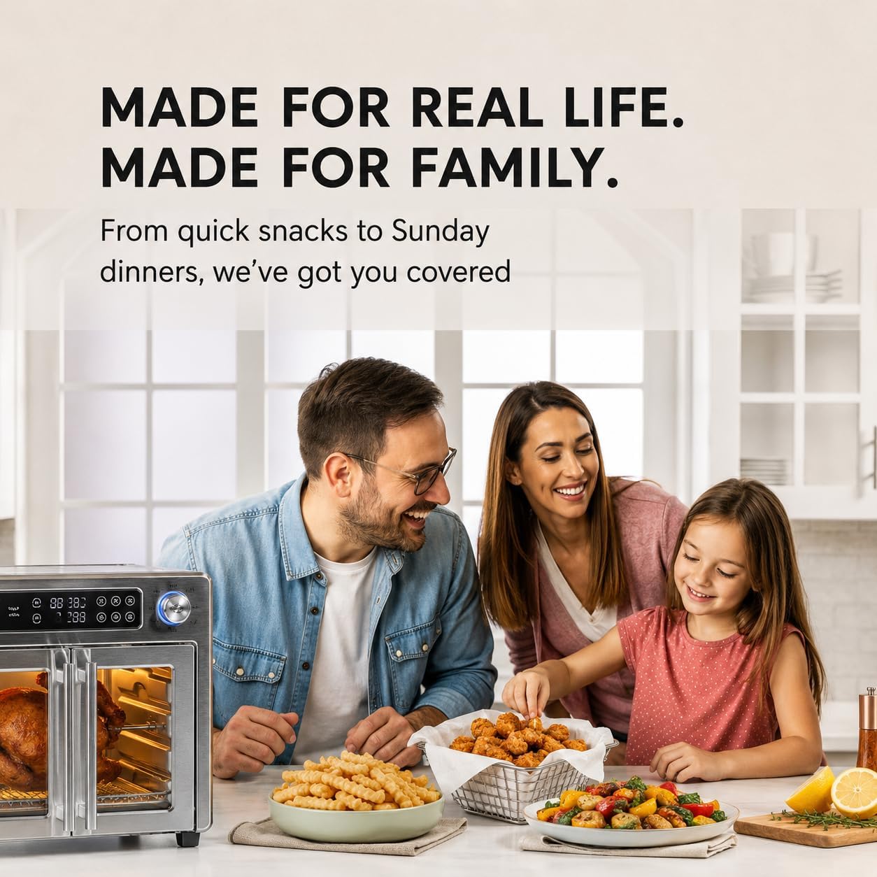 Thumbnail 5 de Emeril Lagasse Extra Large Toaster Oven Air Fryer, 24 Functions 🍽