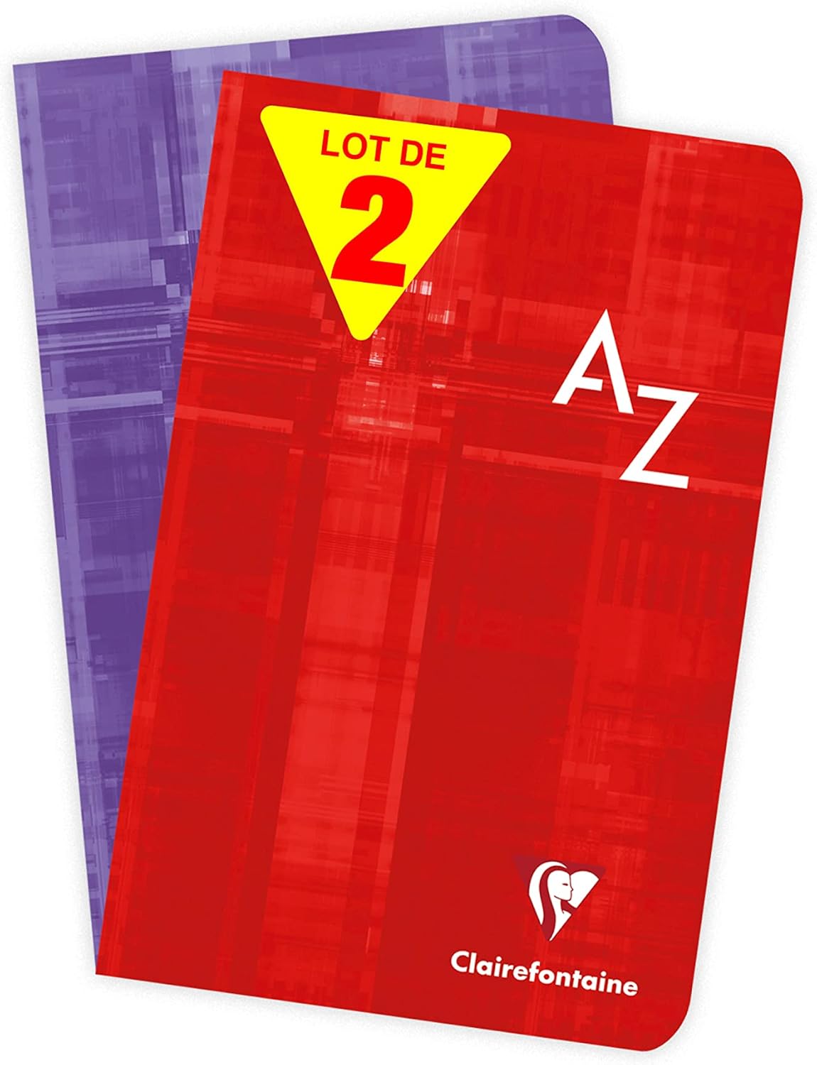 Thumbnail 5 de Clairefontaine 3748C – Lot de 5 Répertoires Agrafés 17x22 cm, 96 pages, papier 90 g, couverture pelliculée