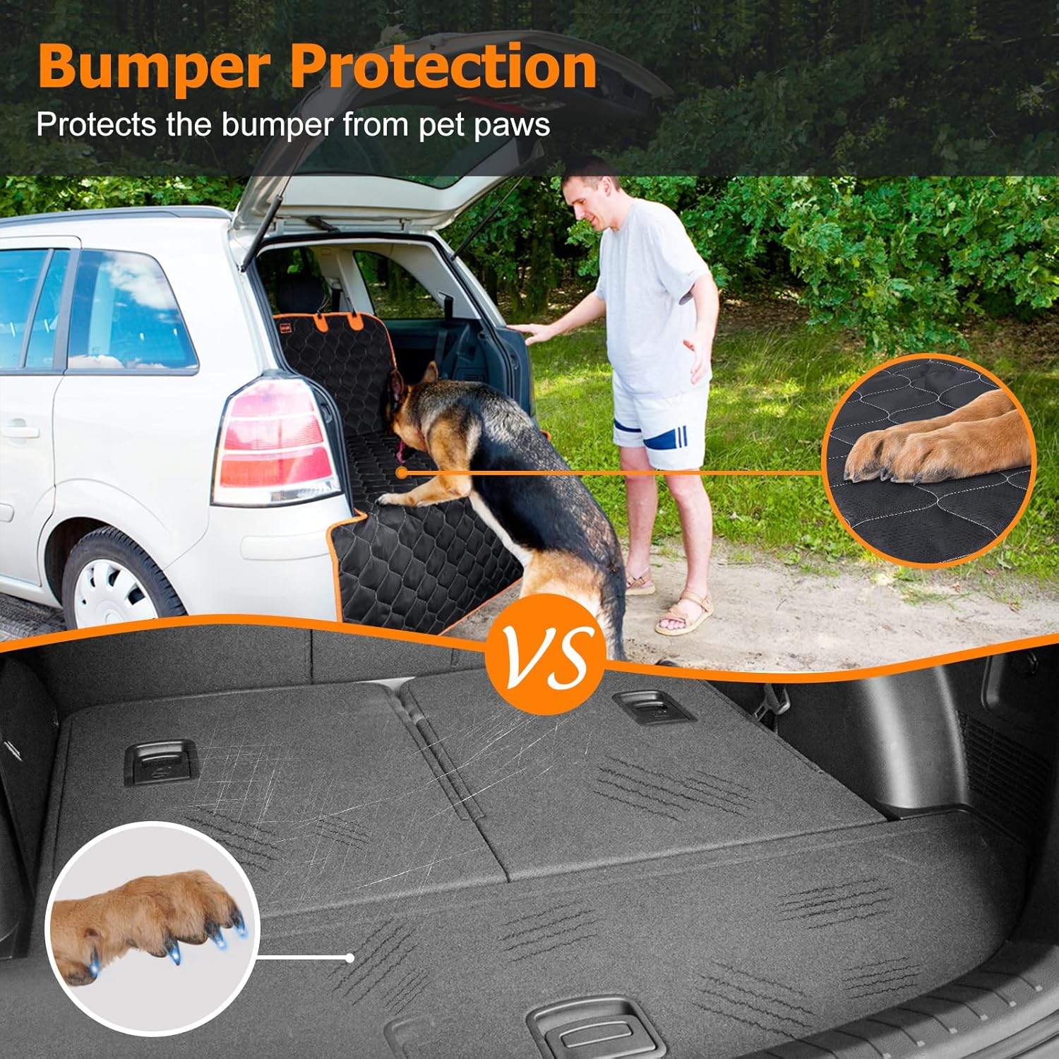 Thumbnail 6 de JOEJOY Car Boot Liner for Dogs — Waterproof Boot Protector