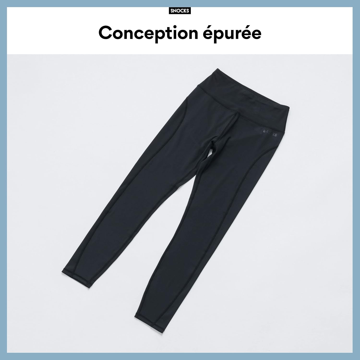 Detalle de Snocks Legging Femmes - Pantalon de Sport Taille Haute pour Yoga et Pilates