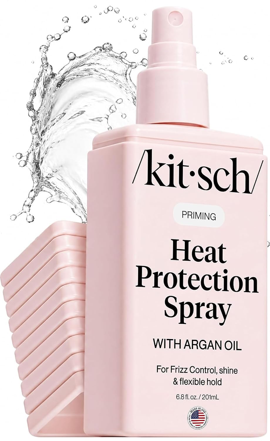 Detalle de Kitsch Heat Protection Spray 6.8 oz — heat protectant 💇♀