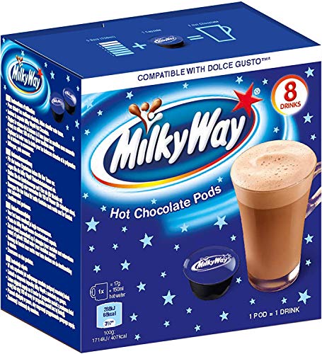 Thumbnail 4 de cafféluxe Twix, Milky Way & Mars – Cápsulas de chocolate caliente compatibles con Dolce Gusto (24 cápsulas)