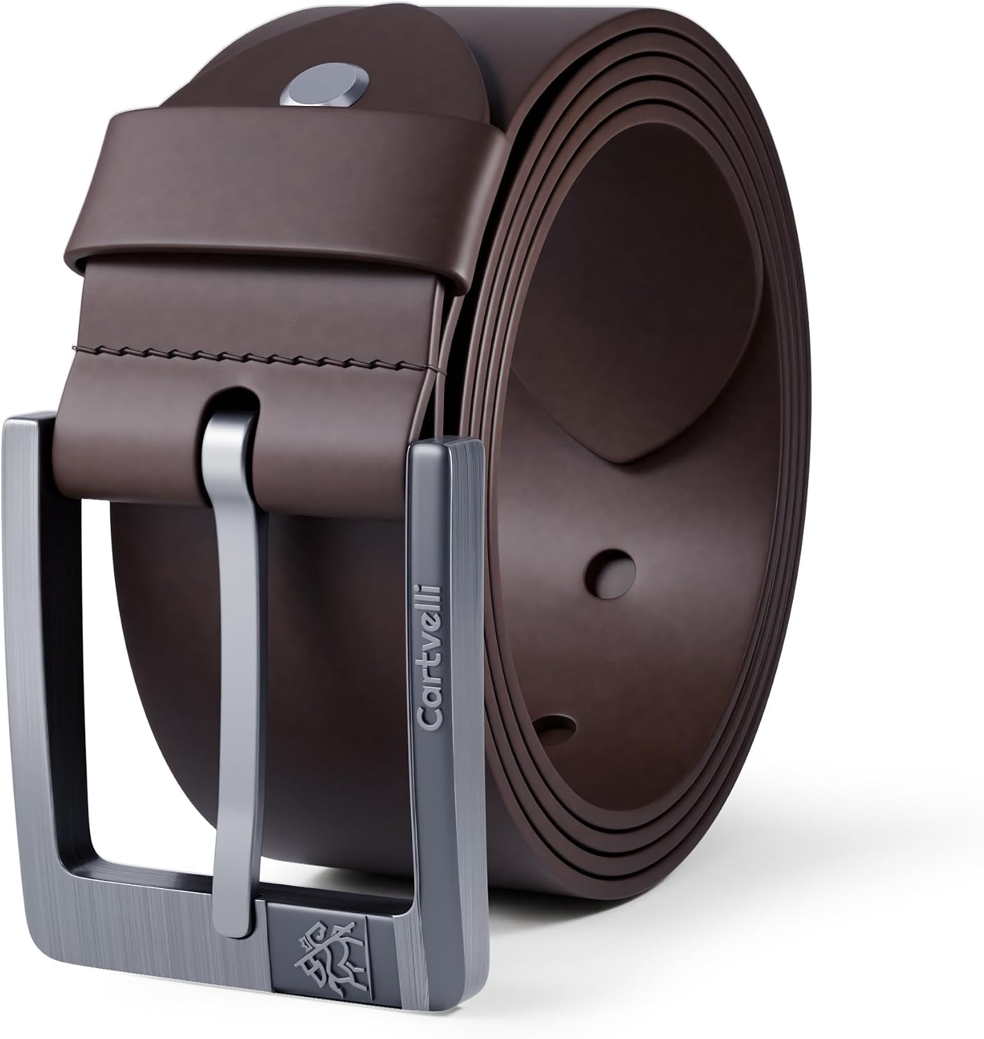 Detalle de Cartvelli Premium Ledergürtel Herren 40mm