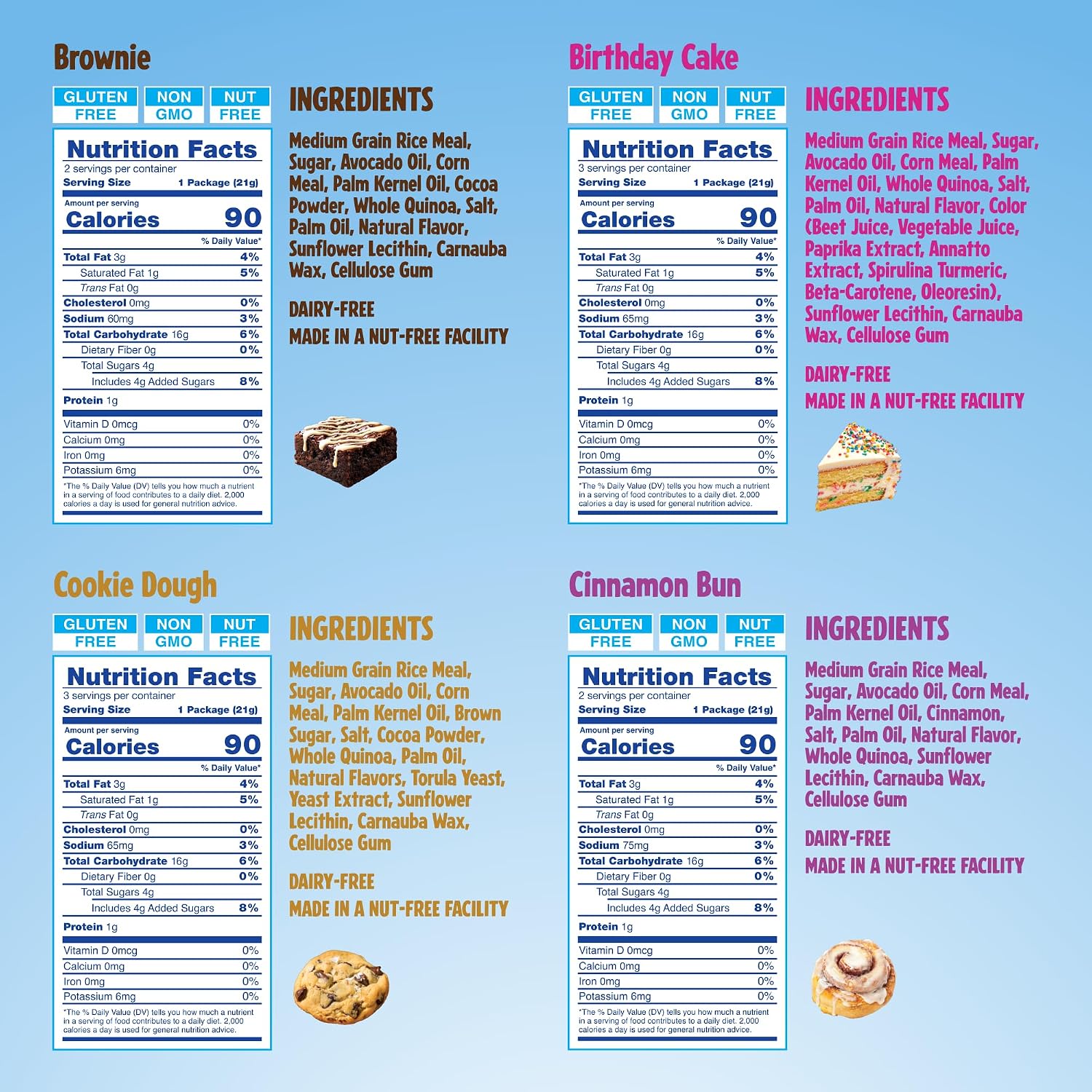 Detalle 2 de Like Air Rice Cakes 10-Count Variety Pack