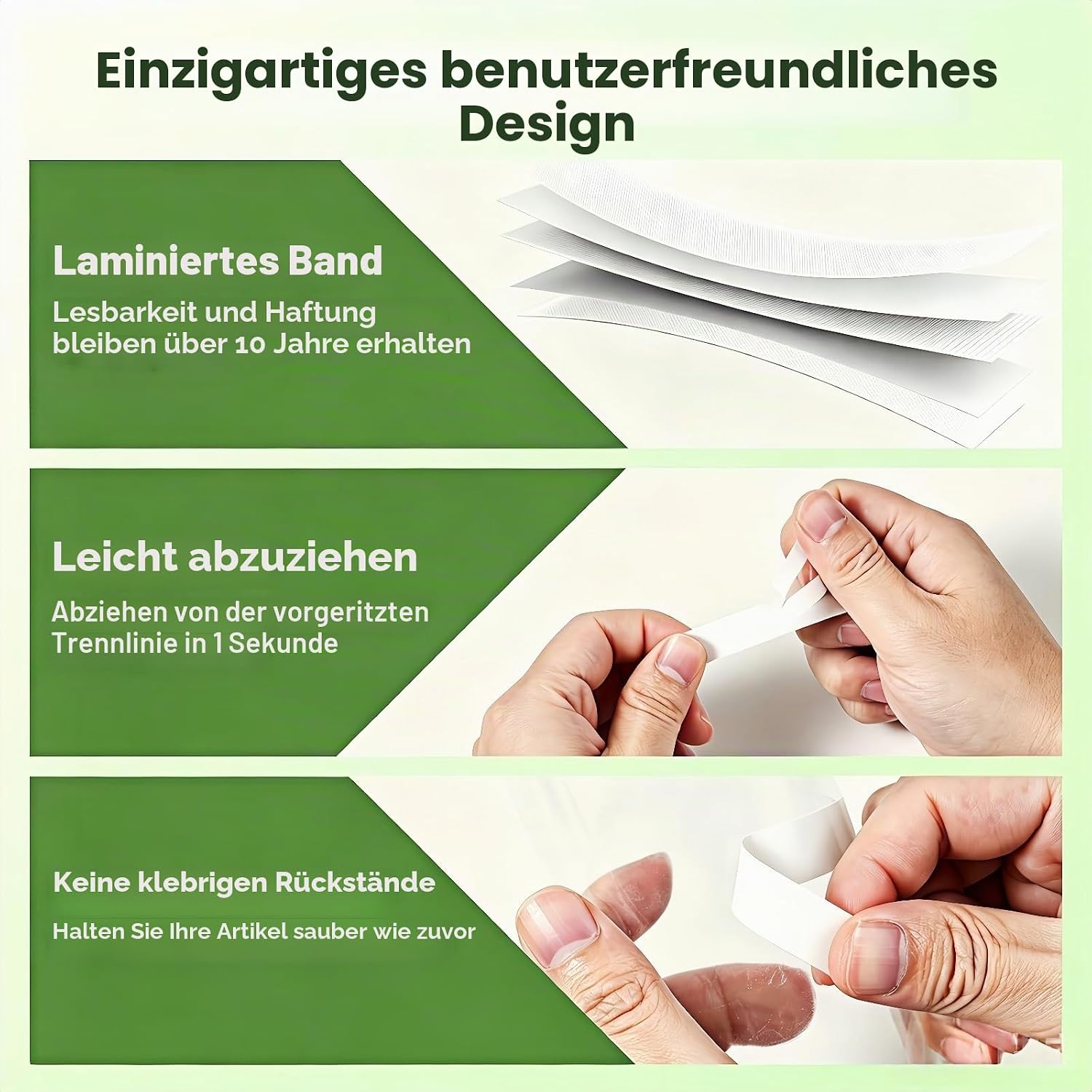 Detalle de Markurlife TZe-231 6er Pack Schriftband 12 mm