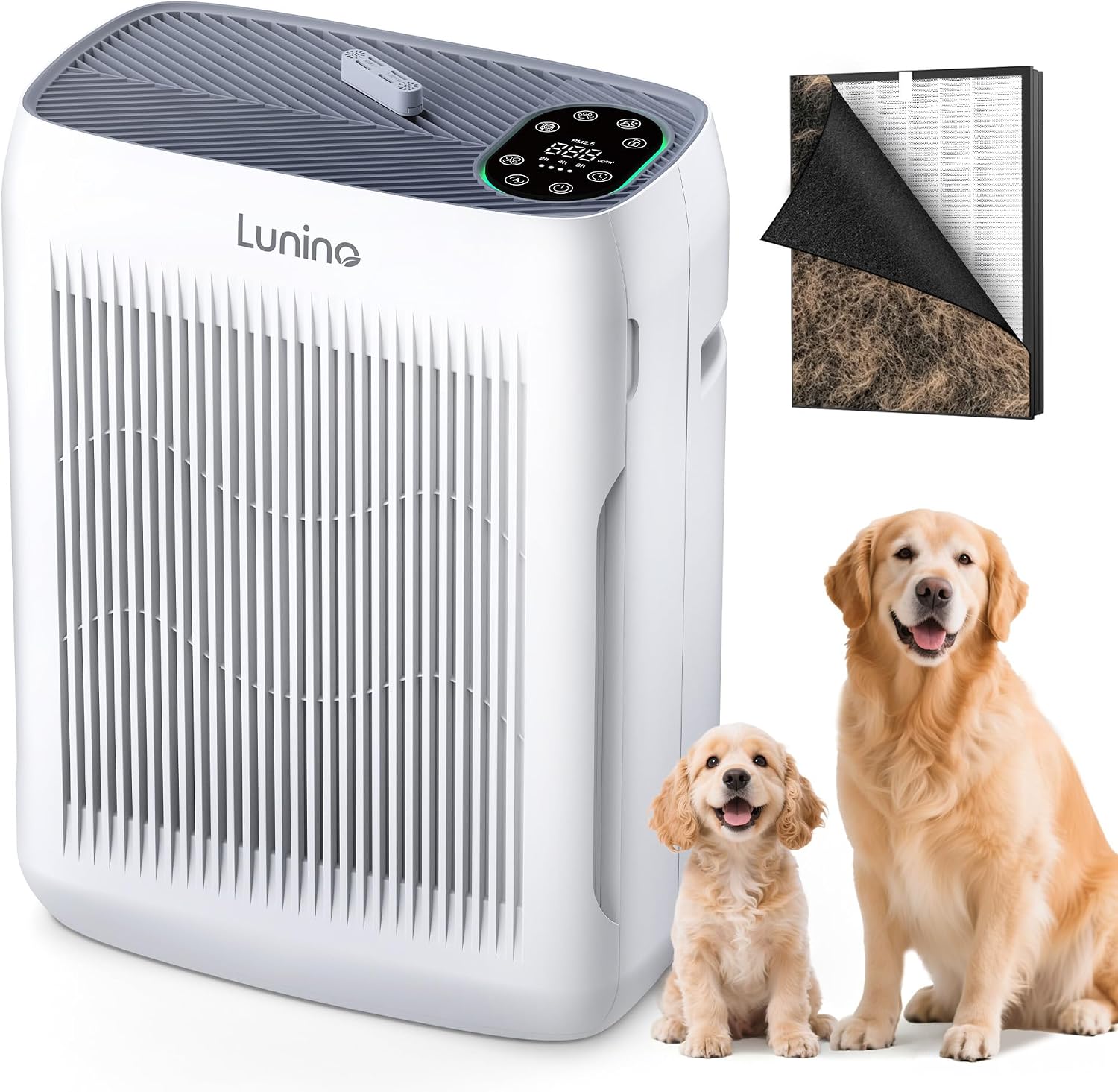 Detalle de LUNINO Air Purifier for Large Rooms 3000 Ft² 🏷