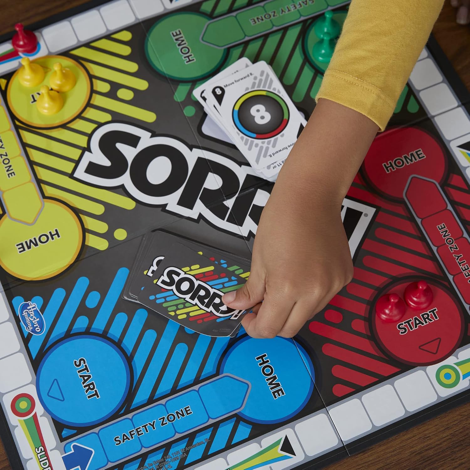 Thumbnail 3 de Hasbro Sorry! Board Game for Kids 6+