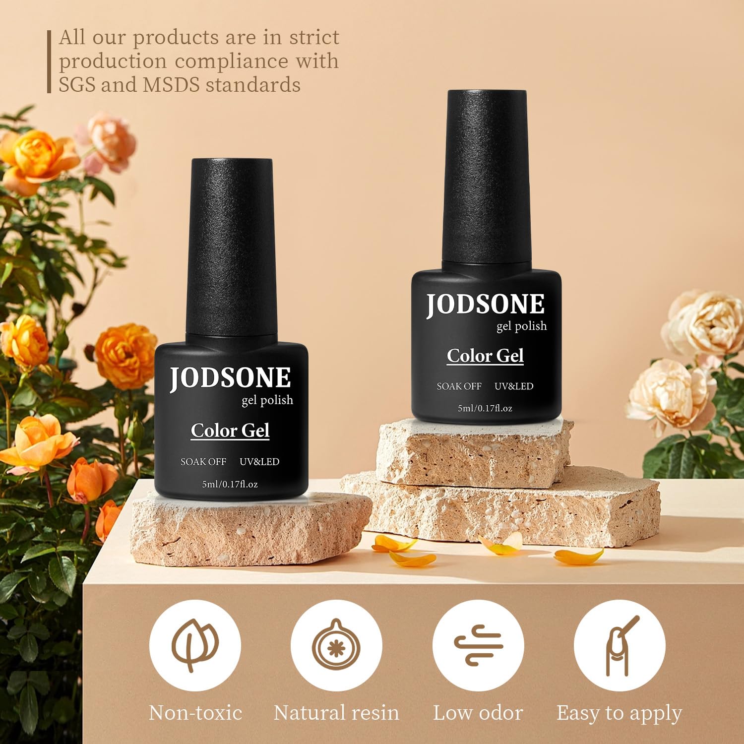Thumbnail 5 de JODSONE 60 PCS Gel Nail Polish Set 55 Colors 💅