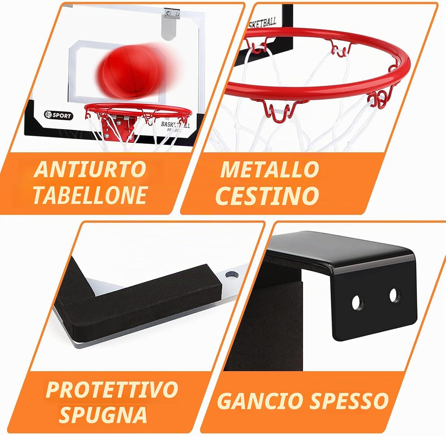 Detalle de Dreamon Mini Canestro Basket kit 1 set