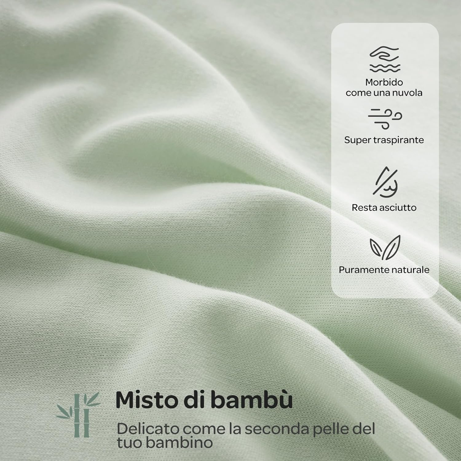 Thumbnail 5 de momcozy Swaddle Neonati 0–3 Mesi, Chiusura Silenziosa – 2 Pezzi Blu/Verde