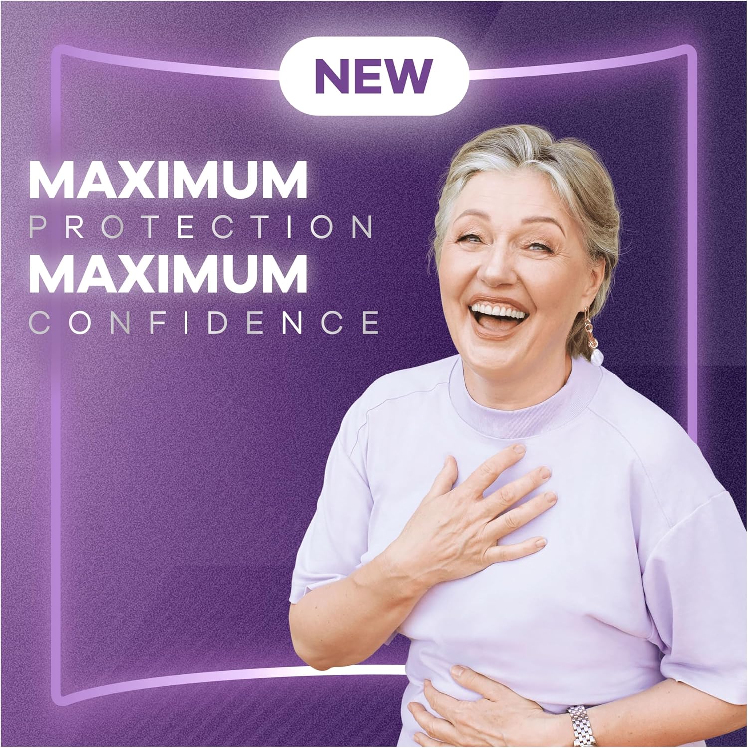 Thumbnail 1 de Always Discreet Incontinence Pant Maximum Protection 8 Drops, Size M, 4x12 Counts with Odour Neutralising Technology