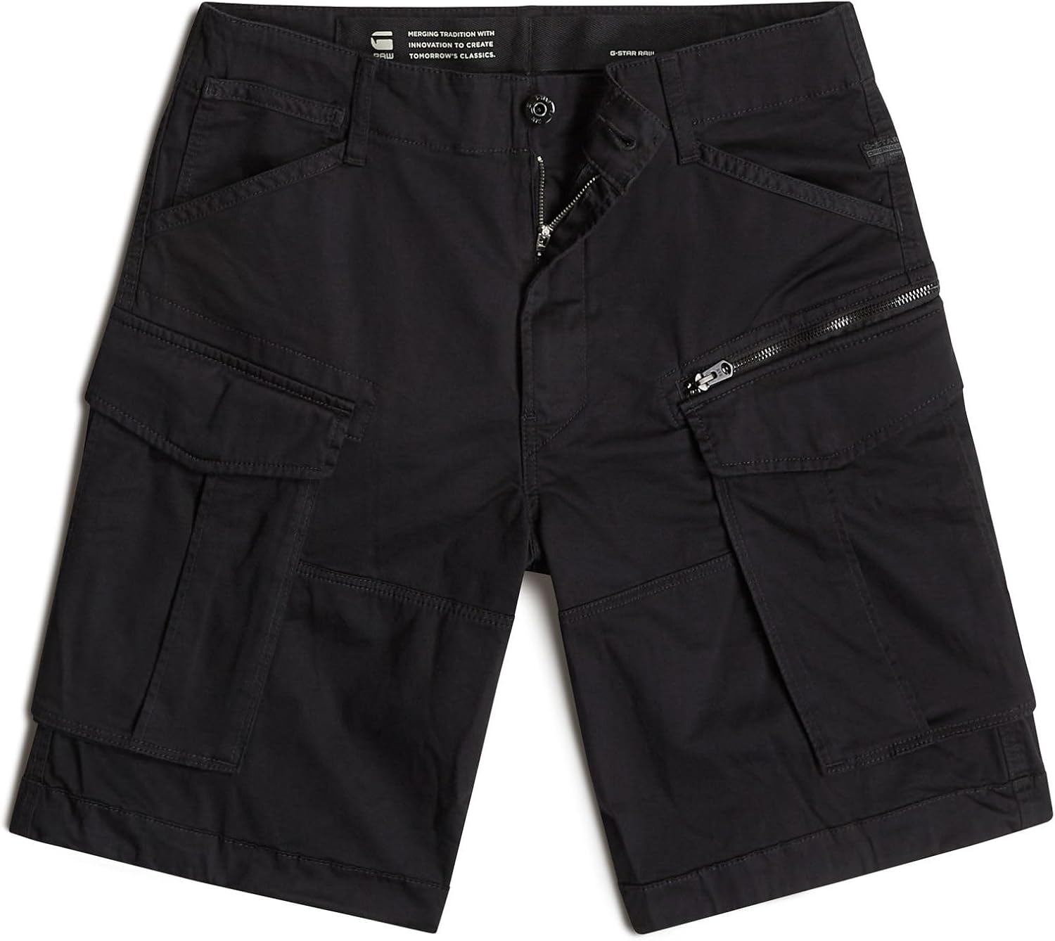 Thumbnail 4 de G-STAR Herren Rovic Zip Relaxed Shorts – Lockere Passform, Hoher Bund