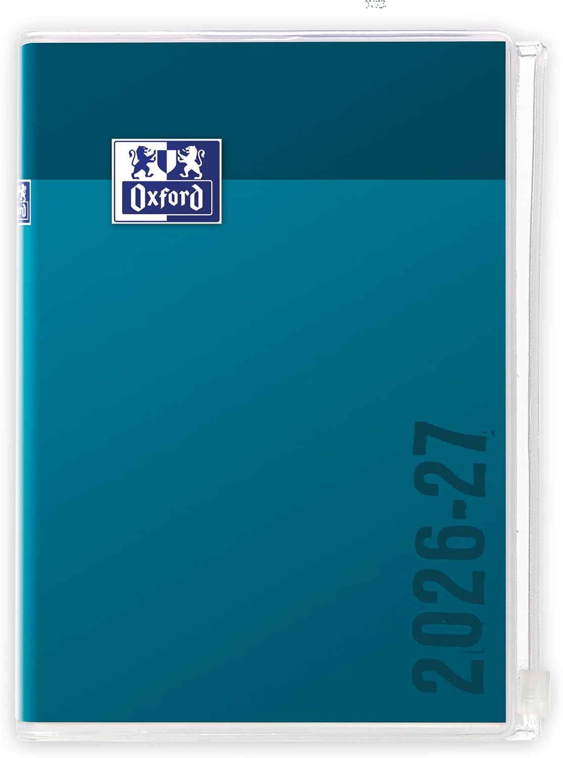 Detalle 2 de Agenda Oxford Creation Zip 12x18 cm – 1 jour par page, 352 pages (Sept 2026–Sept 2027), Bleu