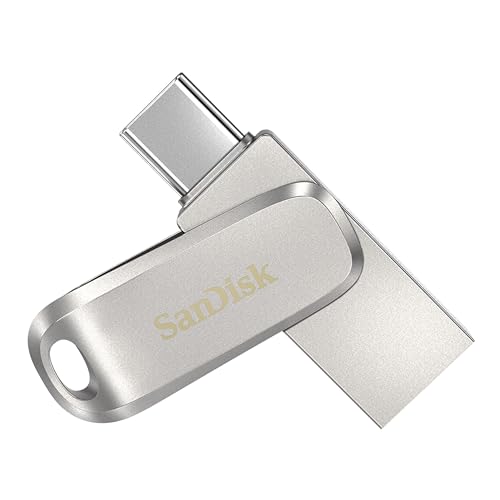 Detalle de SanDisk Ultra Dual Drive Luxe USB Type-C Flash Drive 128GB review