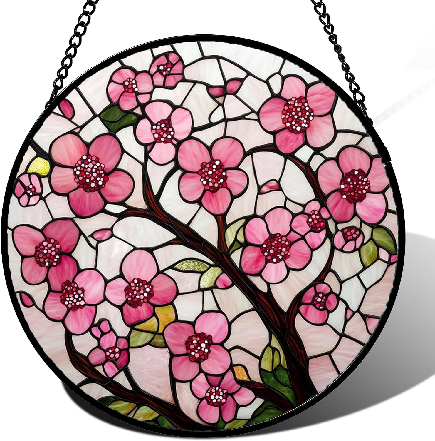 Detalle de Stained Glass Window Suncatcher, 12-inch