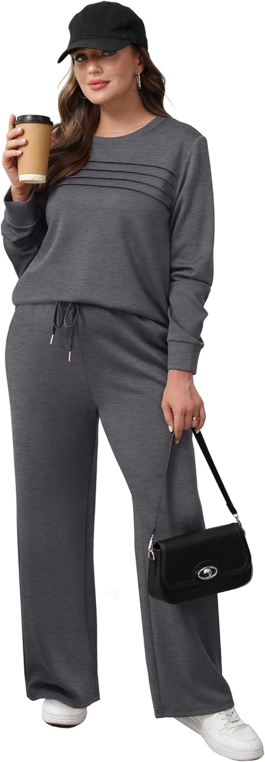 Thumbnail 2 de WIHOLL Women's 2 Piece Sweatshirt Set 2026