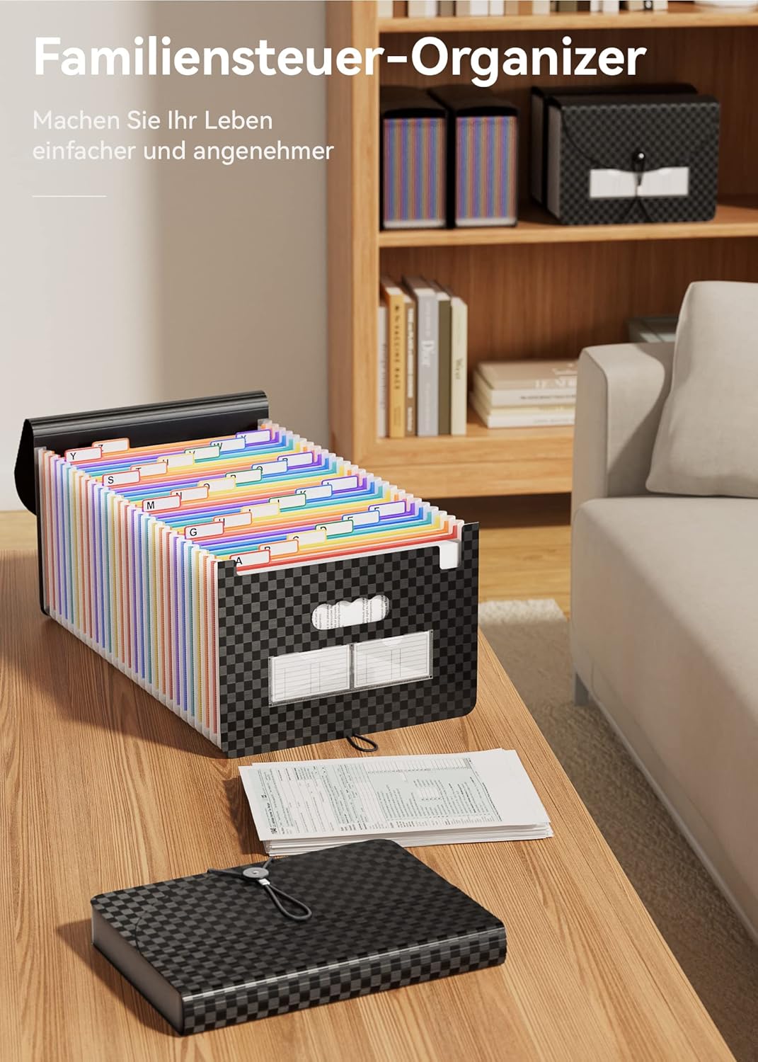 Thumbnail 5 de ABC life Dokumentenmappe 26 Taschen 🗂️