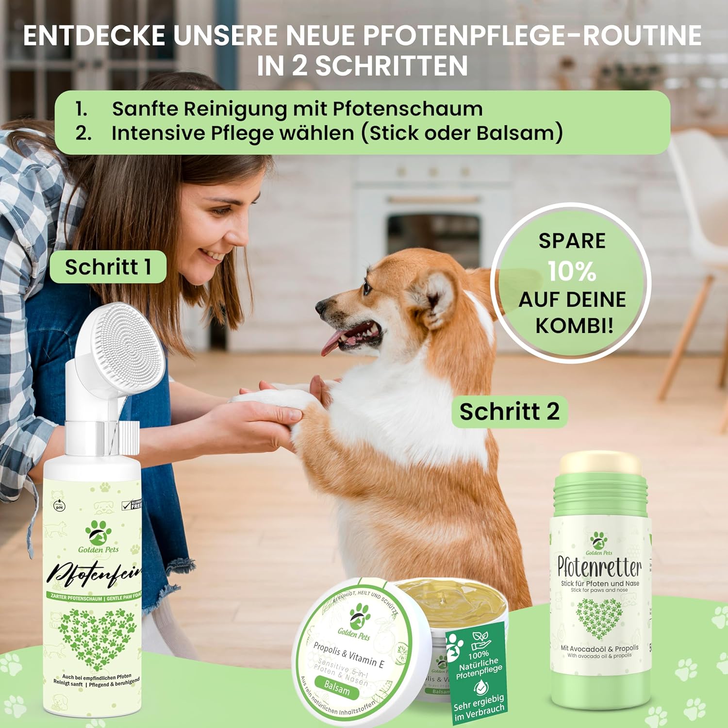 Detalle 2 de Pfotenreiniger Winter-Schutz 200 ml 🐾