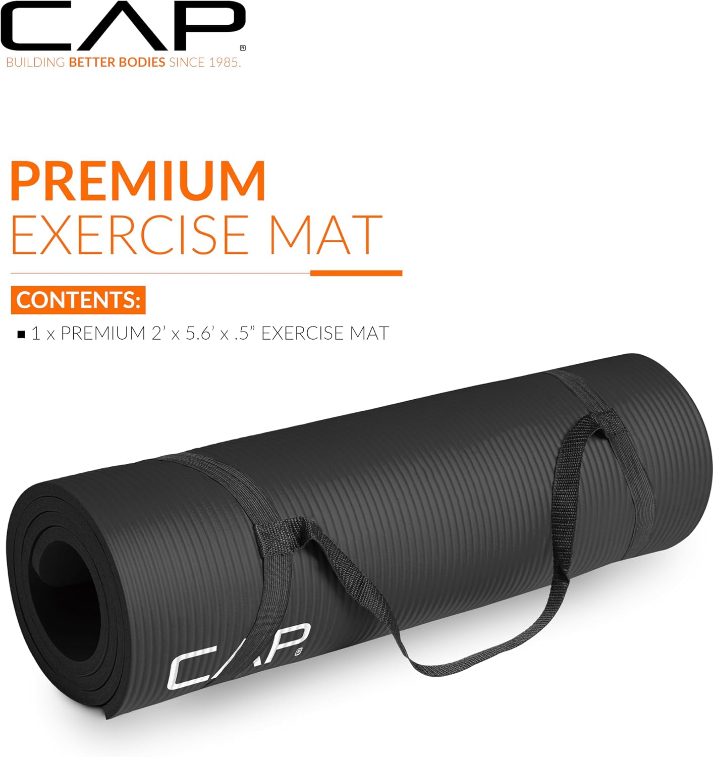 Detalle 2 de CAP Barbell 1/2-Inch Yoga Mat ๐