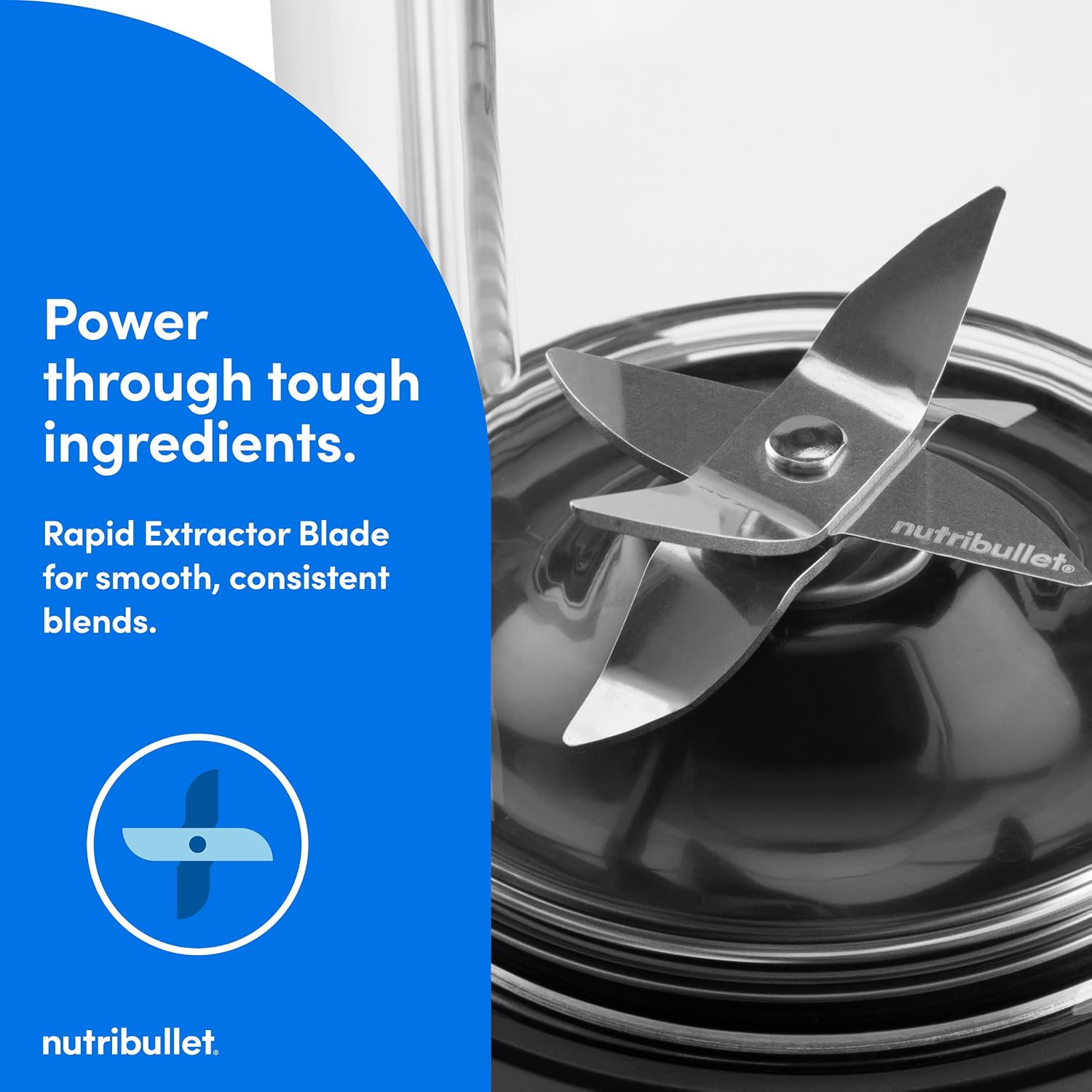 Detalle 2 de NutriBullet Turbo Tumbler Edition NB30400C Personal Blender, 1,000-Watt, Two Cups