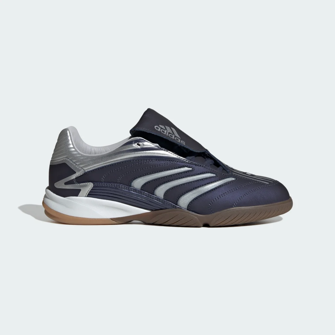 Detalle de Zapatilla Predator Sala de Adidas, color Azul – ideal para fútbol sala indoor